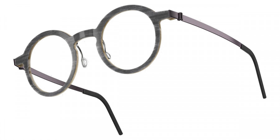 Color: Shadow/Light Brown PU14 SL10 Light Brown Gradient- Lindberg Buffalo Titanium LND1855HTE26PU1446