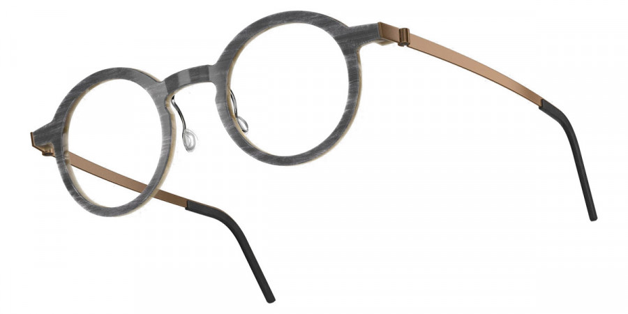 Color: Shadow/Light Brown PU15 SL18 Gray/Brown Gradient- Lindberg Buffalo Titanium LND1855HTE26PU1546