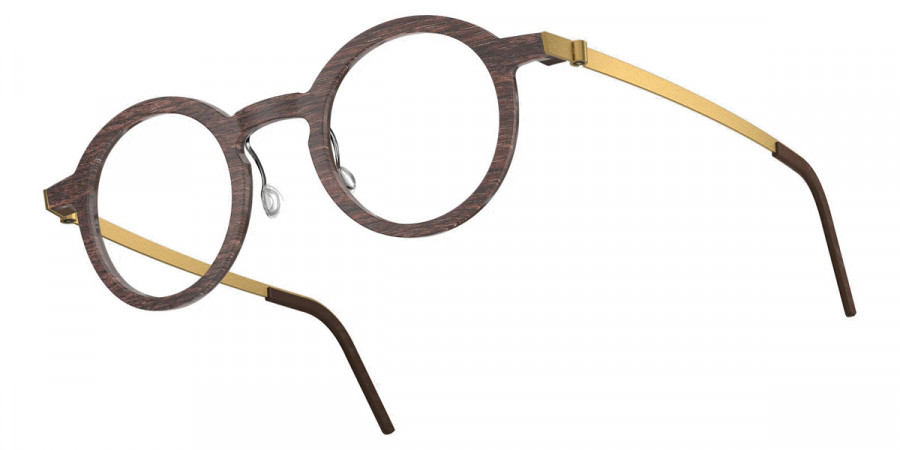 Color: Smoked Oak/Dark Brown GT SL49 Light Silver Mirrored-Gray- Lindberg Buffalo Titanium LND1855WB11GT46