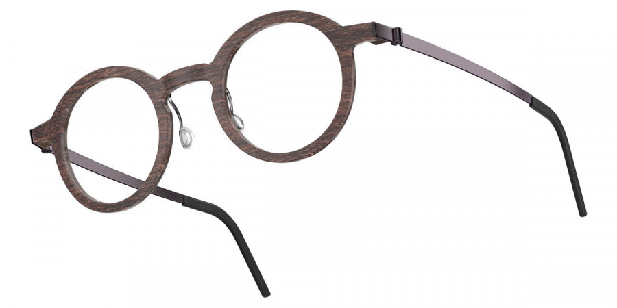 Color: Smoked Oak/Dark Brown PU14 SL82 Green Gradient- Lindberg Buffalo Titanium LND1855WB11PU1446