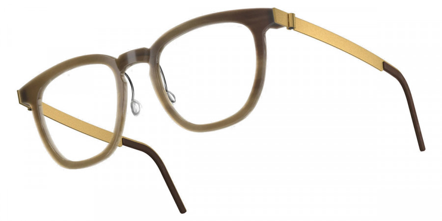 Color: Light Brown GT SL20 Gray Gradient- Lindberg Buffalo Titanium LND1856H16GT51