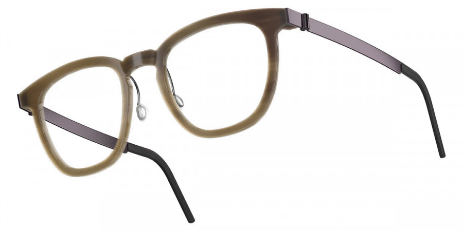 Color: Light Brown PU14 SL53 Gold Mirrored-Brown Gradient- Lindberg Buffalo Titanium LND1856H16PU1451