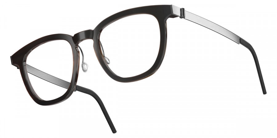 Color: Dark Brown P10 SL20 Gray Gradient- Lindberg Buffalo Titanium LND1856H20P1051