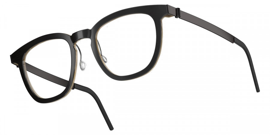 Color: Deep Black/Light Brown PU9 SL86 Dark Gray Gradient- Lindberg Buffalo Titanium LND1856H26PU951