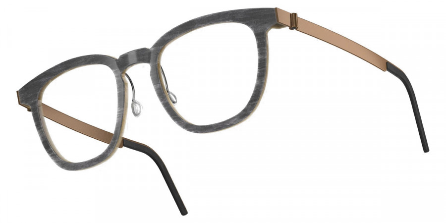 Color: Shadow/Light Brown PU15 SL26 Gray/Blue Gradient- Lindberg Buffalo Titanium LND1856HTE26PU1551