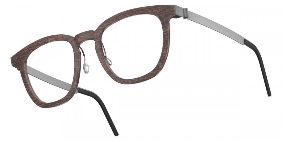 Color: Smoked Oak/Dark Brown 10 SL49 Light Silver Mirrored-Gray- Lindberg Buffalo Titanium LND1856WB111051