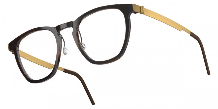 Color: Dark Brown GT SL93 Blue Gradient- Lindberg Buffalo Titanium LND1857H20GT52