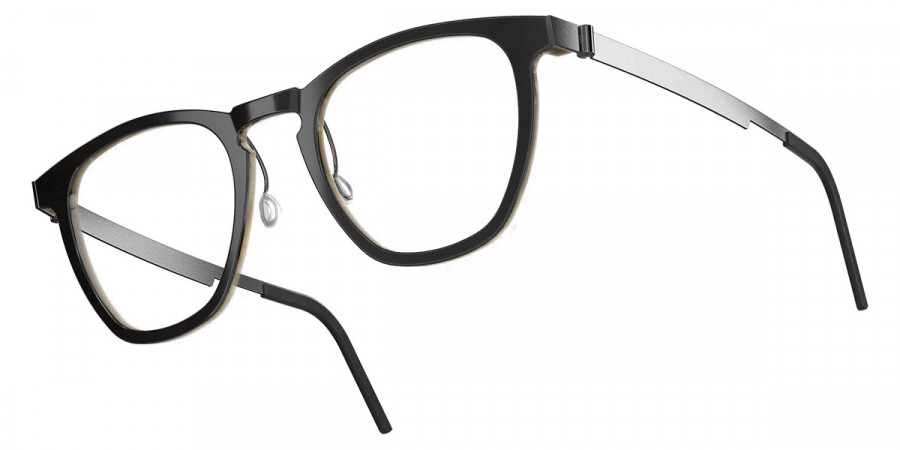 Color: Deep Black/Light Brown P10 SL18 Gray/Brown Gradient- Lindberg Buffalo Titanium LND1857H26P1052