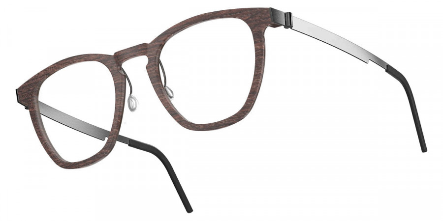 Color: Smoked Oak/Dark Brown P10 SL101 Warm Gray- Lindberg Buffalo Titanium LND1857WB11P1052