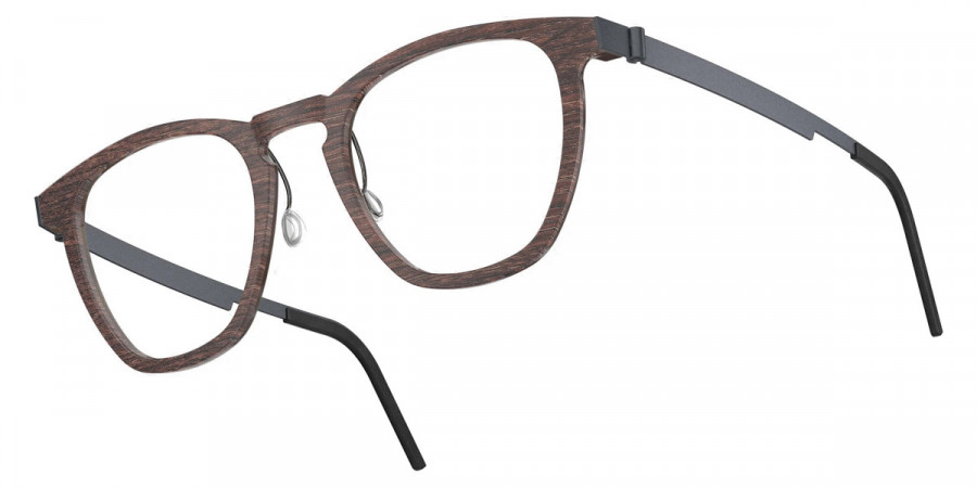 Color: Smoked Oak/Dark Brown U16 SL18 Gray/Brown Gradient- Lindberg Buffalo Titanium LND1857WB11U1652