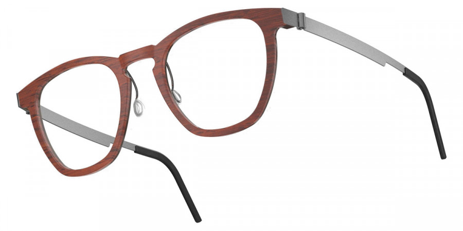 Color: Padauk/Dark Brown 10 SL20 Gray Gradient- Lindberg Buffalo Titanium LND1857WD131052