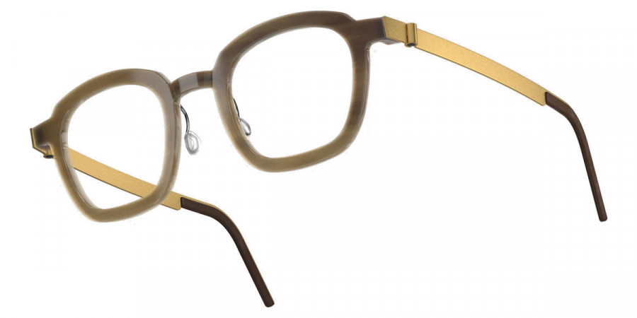 Color: Light Brown GT SL49 Light Silver Mirrored-Gray- Lindberg Buffalo Titanium LND1858H16GT47