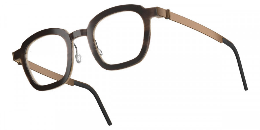 Color: Medium Brown/Light Brown PU15 SL10 Light Brown Gradient- Lindberg Buffalo Titanium LND1858H18PU1545