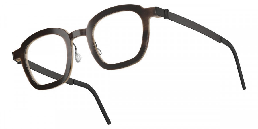 Color: Medium Brown/Light Brown U9 SL18 Gray/Brown Gradient- Lindberg Buffalo Titanium LND1858H18U945