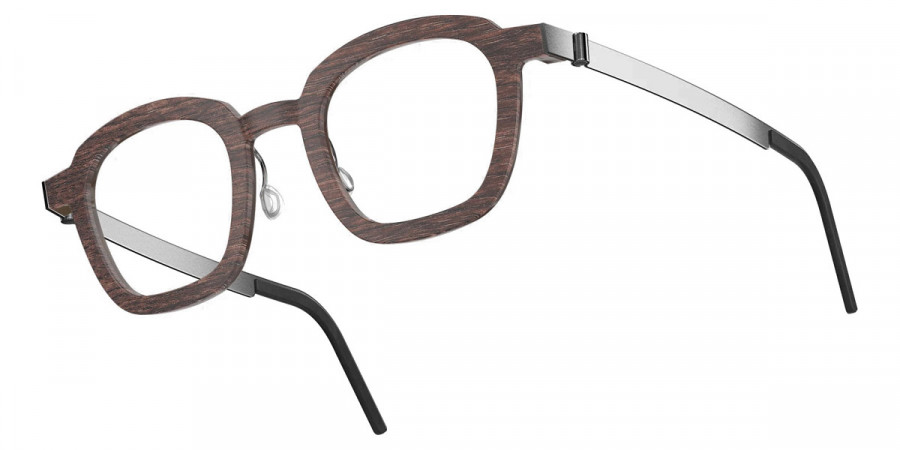 Color: Smoked Oak/Dark Brown P10 IP02 Gray Polarized- Lindberg Buffalo Titanium LND1858WB11P1047