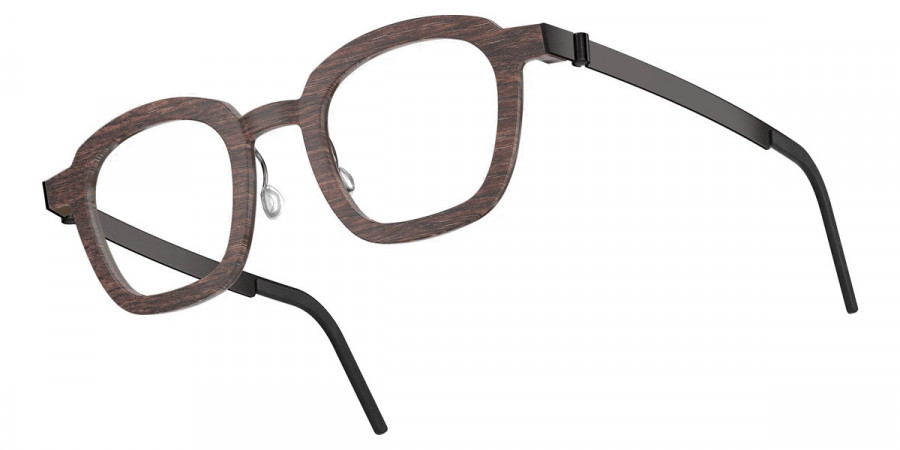 Color: Smoked Oak/Dark Brown PU9 SL10 Light Brown Gradient- Lindberg Buffalo Titanium LND1858WB11PU947