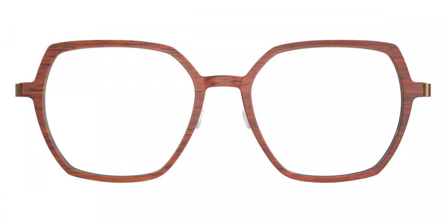 Lindberg™ 1861 - Padauk/Dark Brown PU15 53 Træ+Buffalo Titanium