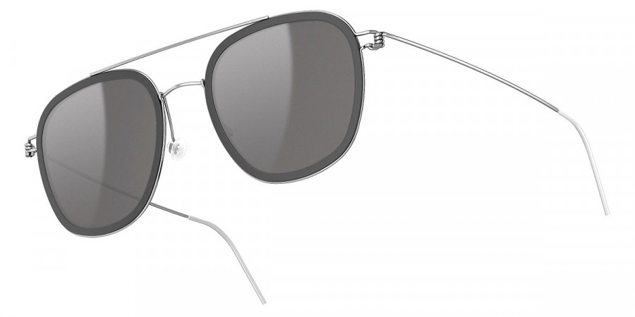 Color: P10/K24M SL49 Light Silver Mirrored-Gray - Lindberg Sun Titanium LND8205P10/K24MSL4952