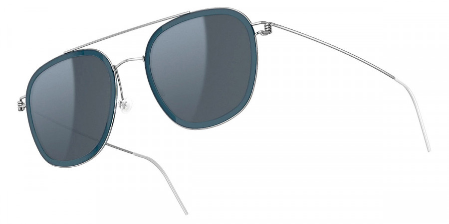 Color: P10/K259 SL41 Blue Mirrored-Gray - Lindberg Sun Titanium LND8205P10/K259SL4152