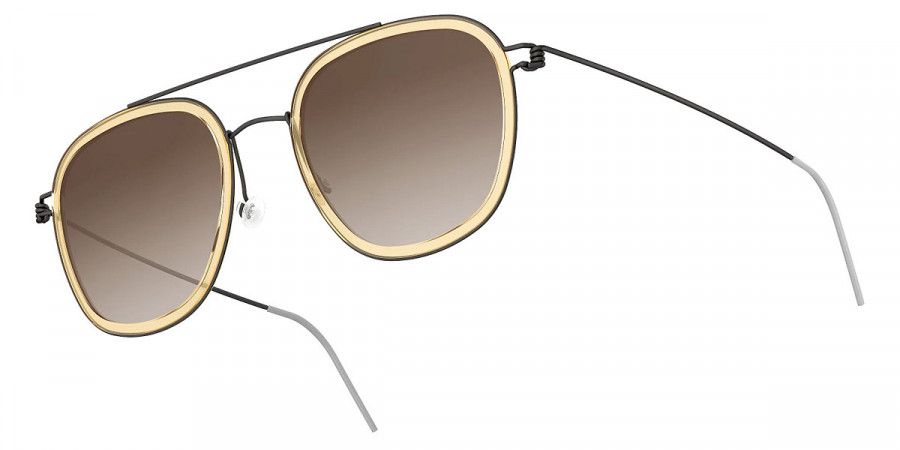 Color: U9/K223 SL53 Gold Mirrored-Brown Gradient - Lindberg Sun Titanium LND8205U9/K223SL5350