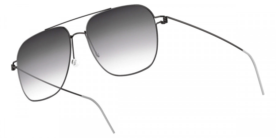 Color: PU9 SL65 Dark Gray Gradient - Lindberg Sun Titanium LND8210PU9SL6555