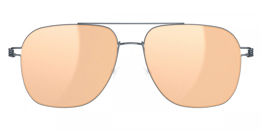 Lindberg™ 8210 - U16 SL54 Rose Gold Mirrored-Medium Gray 55 Sun Titanium