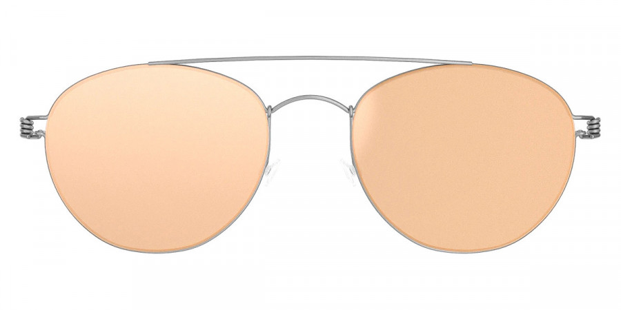 Lindberg™ 8212 - 10 SL54 Rose Gold Mirrored-Medium Gray 52 Sun Titanium