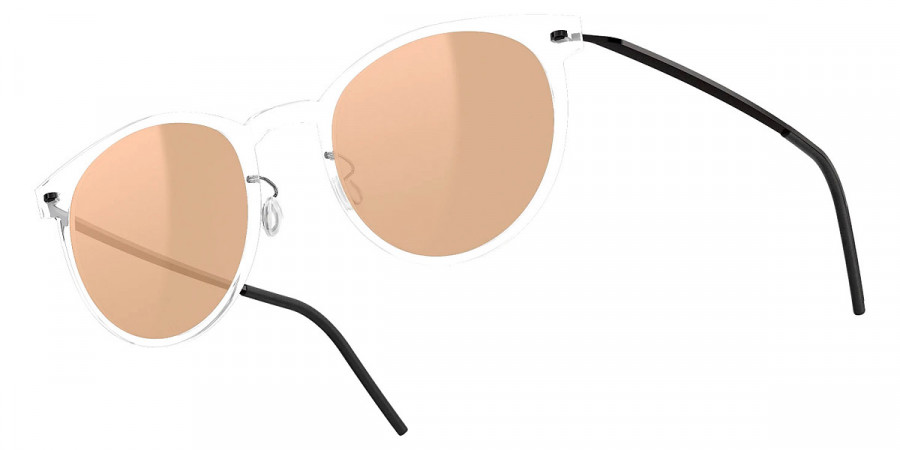 Color: C01-PU9 SL54 Rose Gold Mirrored-Medium Gray - Lindberg Sun Titanium LND8310C01-PU9SL5452