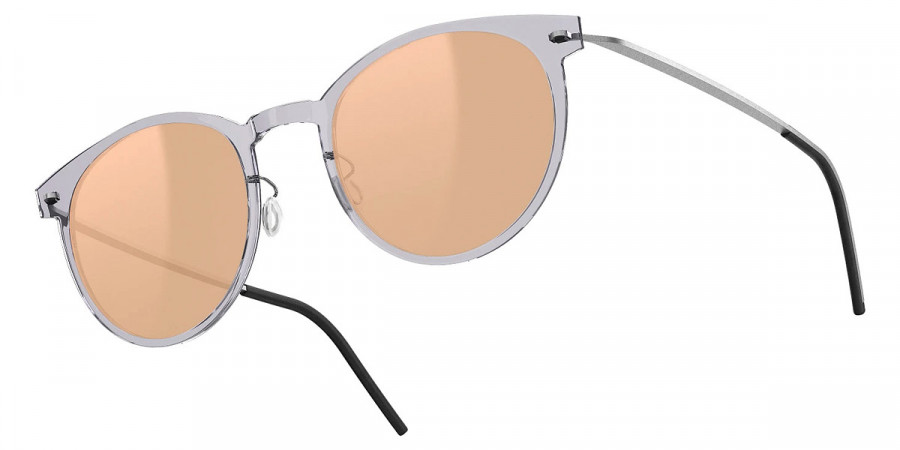 Color: C07-05 SL54 Rose Gold Mirrored-Medium Gray - Lindberg Sun Titanium LND8310C07-05SL5452