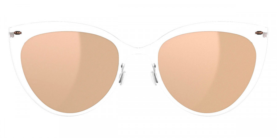 Lindberg™ 8311 - C01-PU12 SL54 Rose Gold Mirrored-Medium Gray 52 Sun Titanium