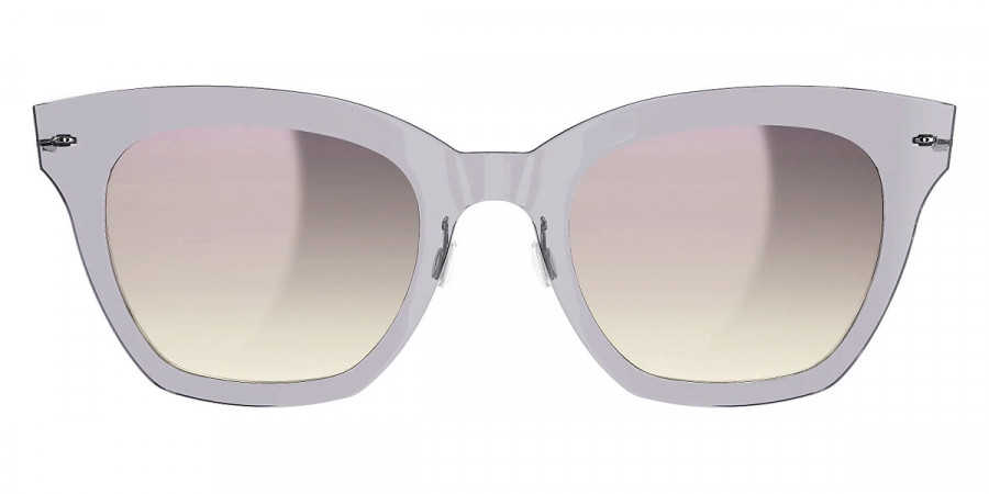 Lindberg™ 8334 - C07-P10 SL63 Light Silver Mirrored-Purple Pearl Gradient 52 Sun Titanium