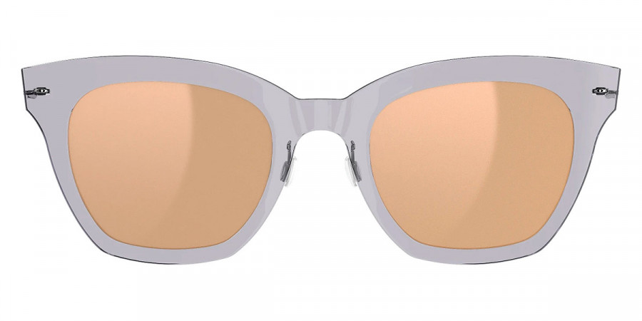 Lindberg™ 8334 - C07-P10 SL54 Rose Gold Mirrored-Medium Gray 52 Sun Titanium