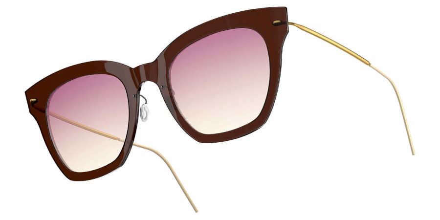 Color: C10-GT SL62 Bordeaux-Pearl Gradient - Lindberg Sun Titanium LND8334C10-GTSL6252