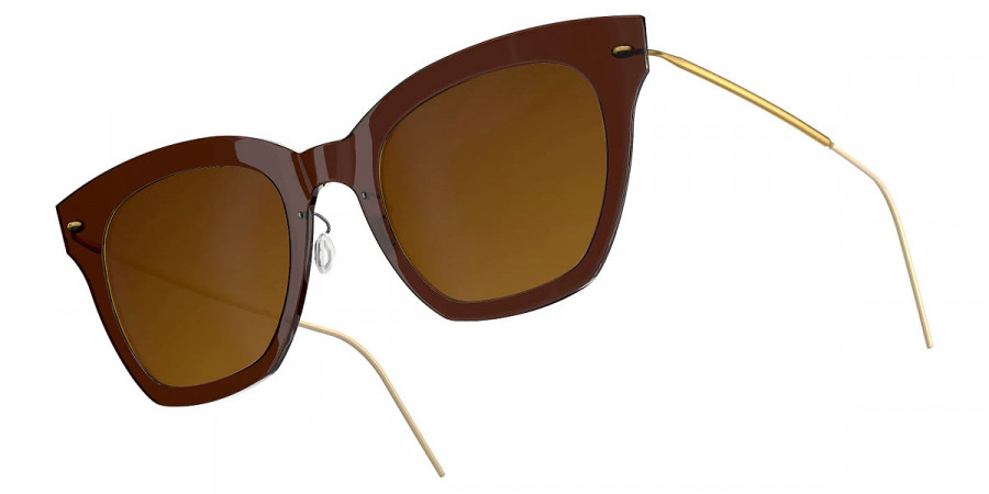 Color: C10-GT IP01 Brown Polarized - Lindberg Sun Titanium LND8334C10-GTIP0152