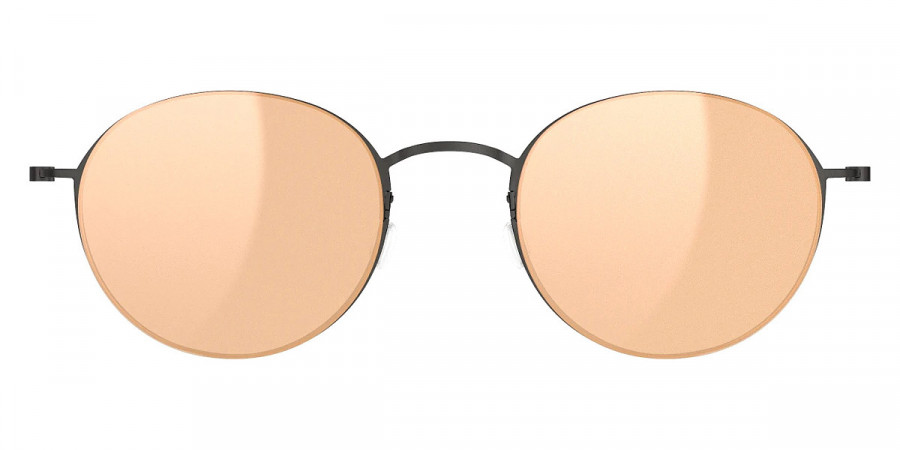 Lindberg™ 8808 - U9 SL54 Rose Gold Mirrored-Medium Gray 53 Sun Titanium