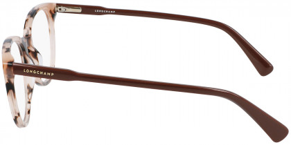 longchamp lo2608 eyeglasses 690 pink tortoise