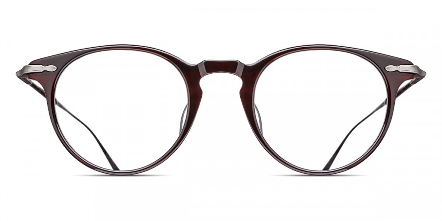 Matsuda™ M2056 DBNV-AS 47 - Demi Brown Navy/Antique Silver