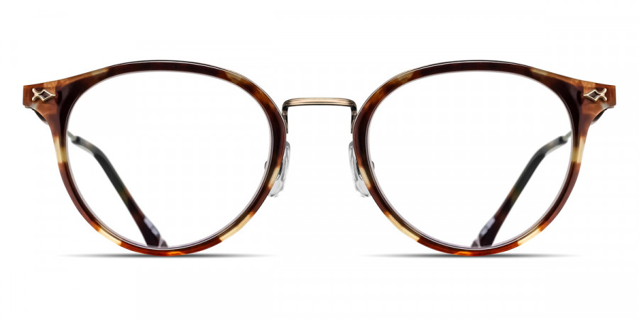 Matsuda™ M3114 AG-BRN 50 - Antique Gold/Brown