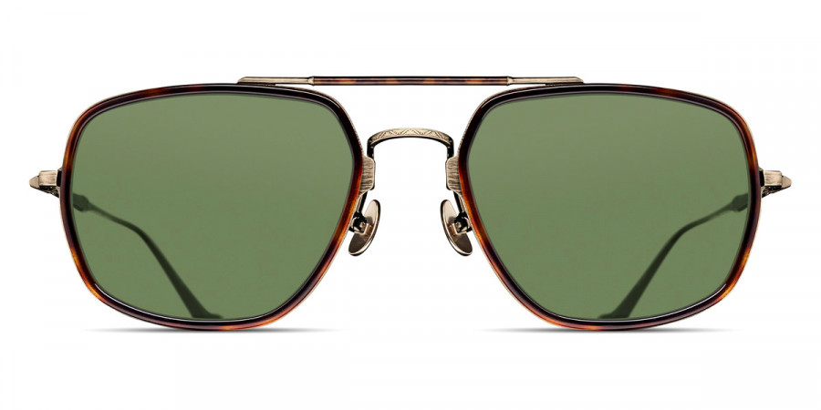 Matsuda™ M3123 AG-DTO 55 - Antique Gold/Dark Tortoise