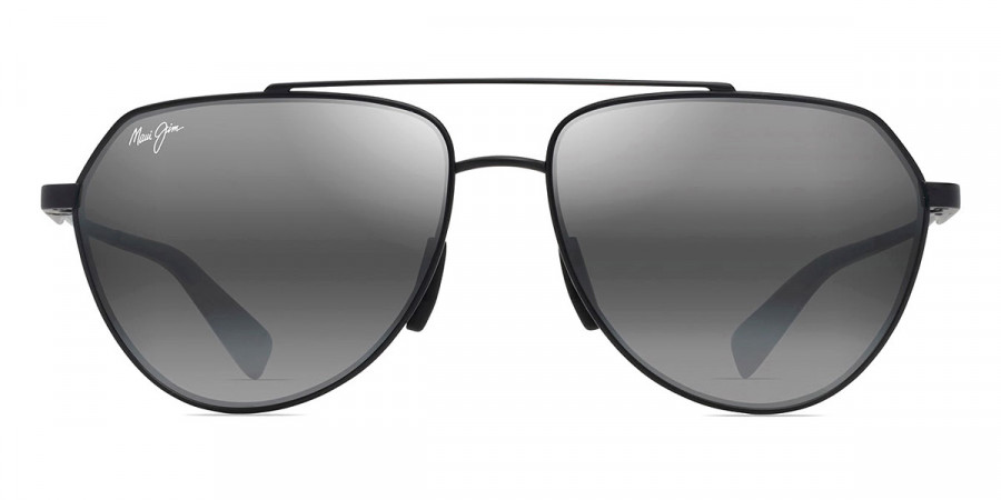 Maui Jim™ WAIWAI 634-02 59 - Matte Black with Gray