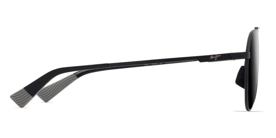 Color: Matte Black with Gray (634-02) - Maui Jim MJI634-0259