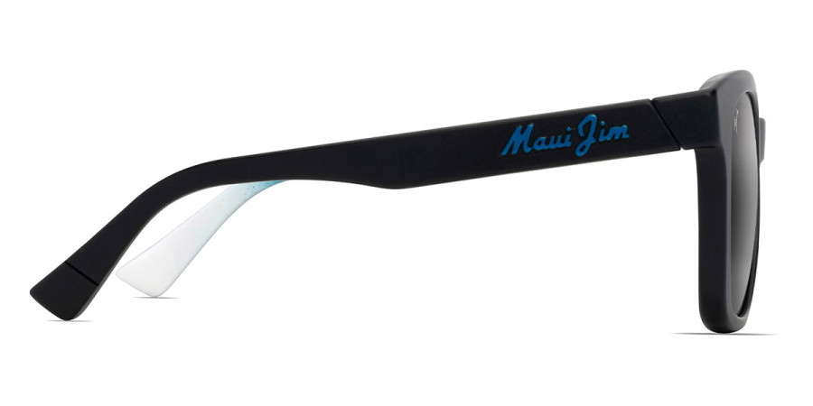 Color: Matte Black with Gradient Effect (653-02A) - Maui Jim MJI653-02A55