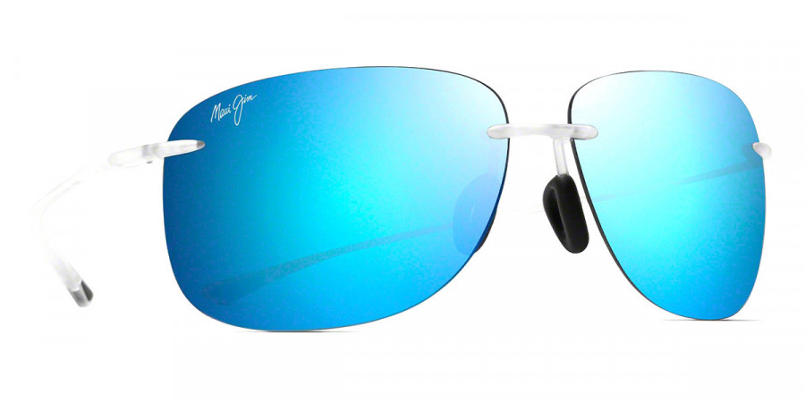 Color: Crystal Matte (B445-05CM) - Maui Jim MJIB445-05CM62