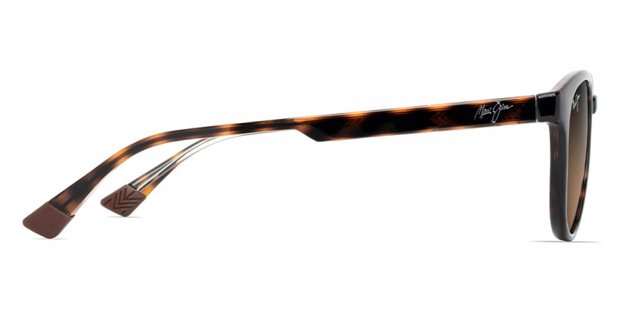 Color: Shiny Dark Havana with Trans Yellow (HS636-10) - Maui Jim MJIHS636-1050