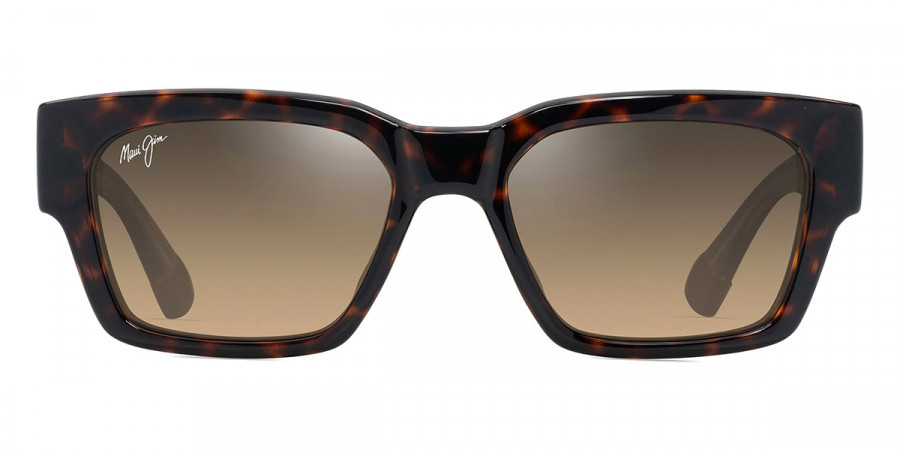 Maui Jim™ KENUI HS642-10 53 - Shiny Dark Havana with Trans Yellow