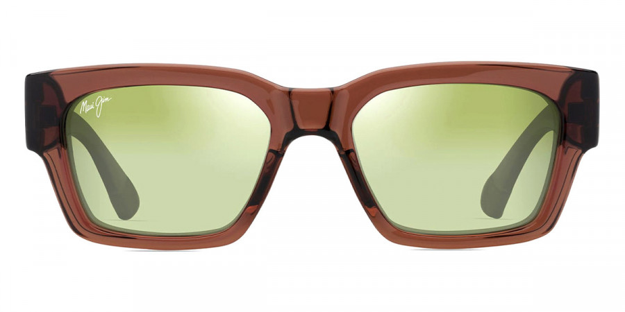 Maui Jim™ KENUI HTS642-01A 53 - Shiny Trans Light Brown