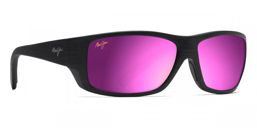 Color: Matte Black Woodgrain (MM123-044) - Maui Jim MJIMM123-04460.5