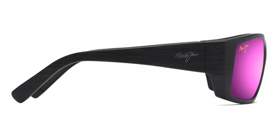 Color: Matte Black Woodgrain (MM123-044) - Maui Jim MJIMM123-04460.5