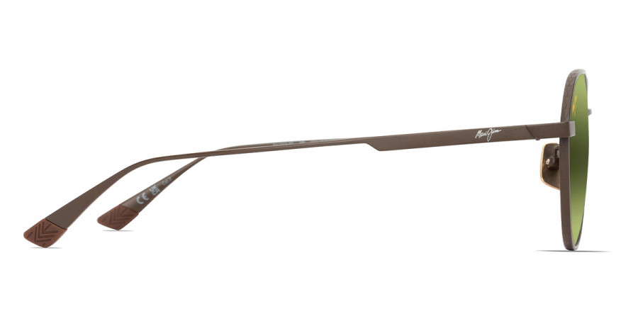 Color: Shiny Brown (MM627-020) - Maui Jim MJIMM627-02055