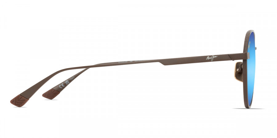 Color: Shiny Brown (MM627-023) - Maui Jim MJIMM627-02355